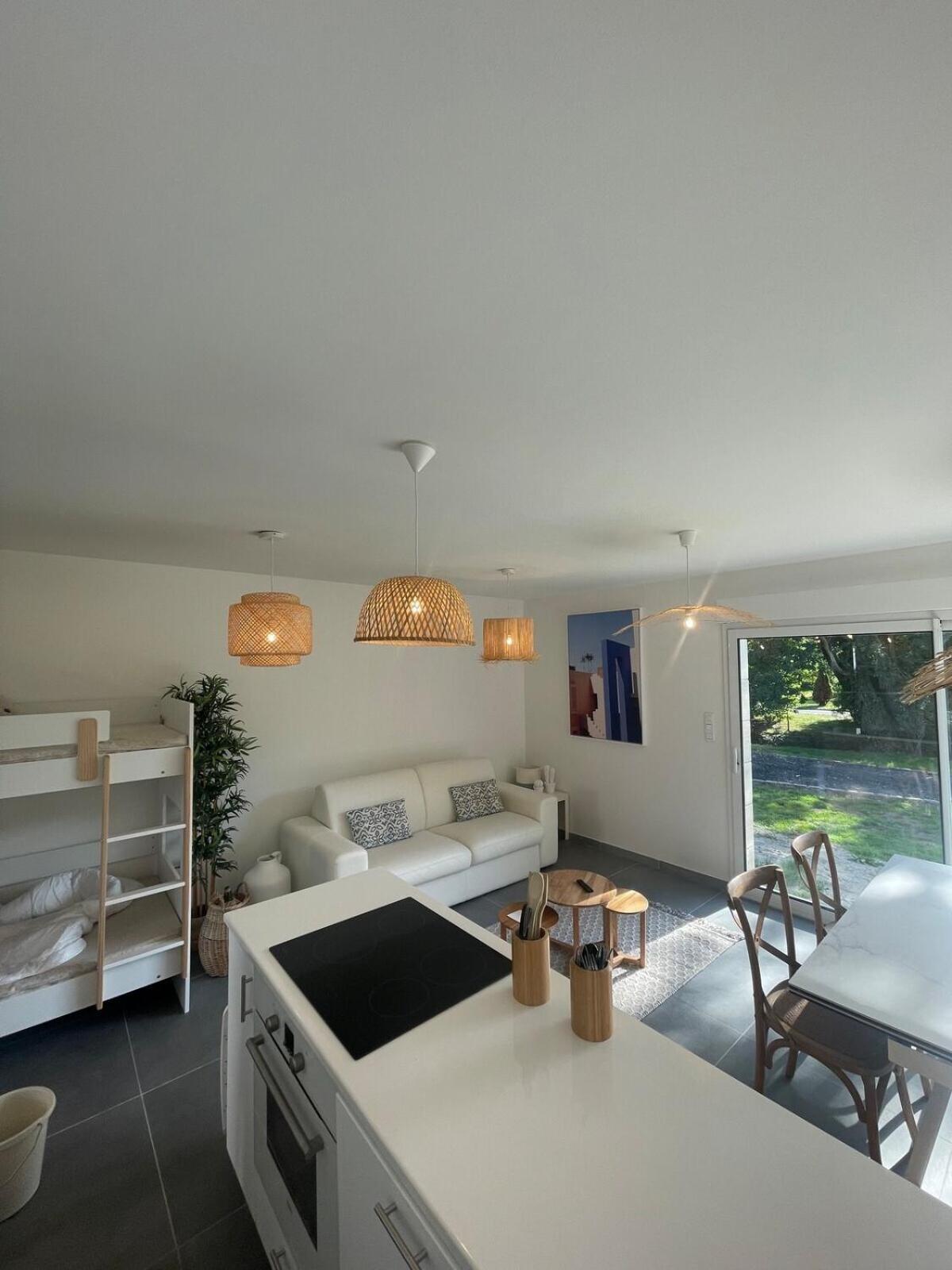 L'Opale - Le White Apartment Les Attaques Bilik gambar